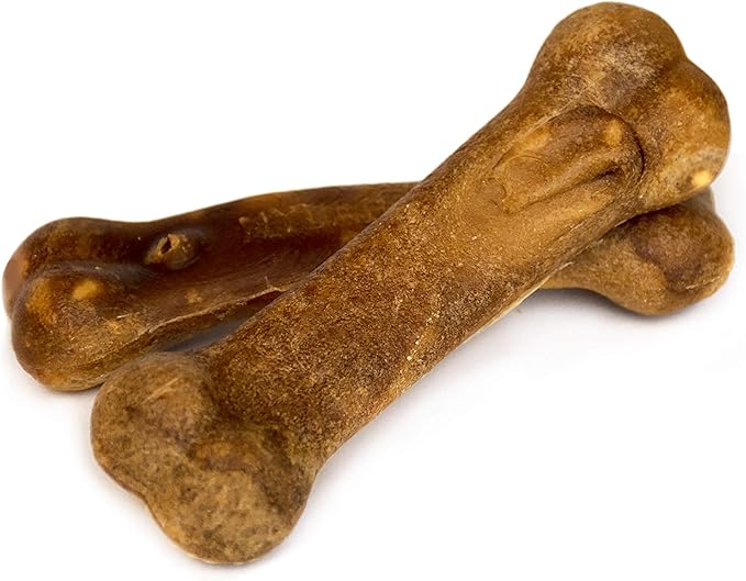 Nylabone Healthy Edibles Natural Puppy Chews Long Lasting Turkey & Sweet Potato Flavor Treats for Dogs, X-Small/Petite (4 Count)