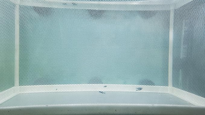 Large Fish Breeder Net with Suction Cups,Nylon Mesh Fish Fry Hatchery Breeder Isolation Box Separation Net for Fish/Plants/Shrimp Fish on Aquarium Tank