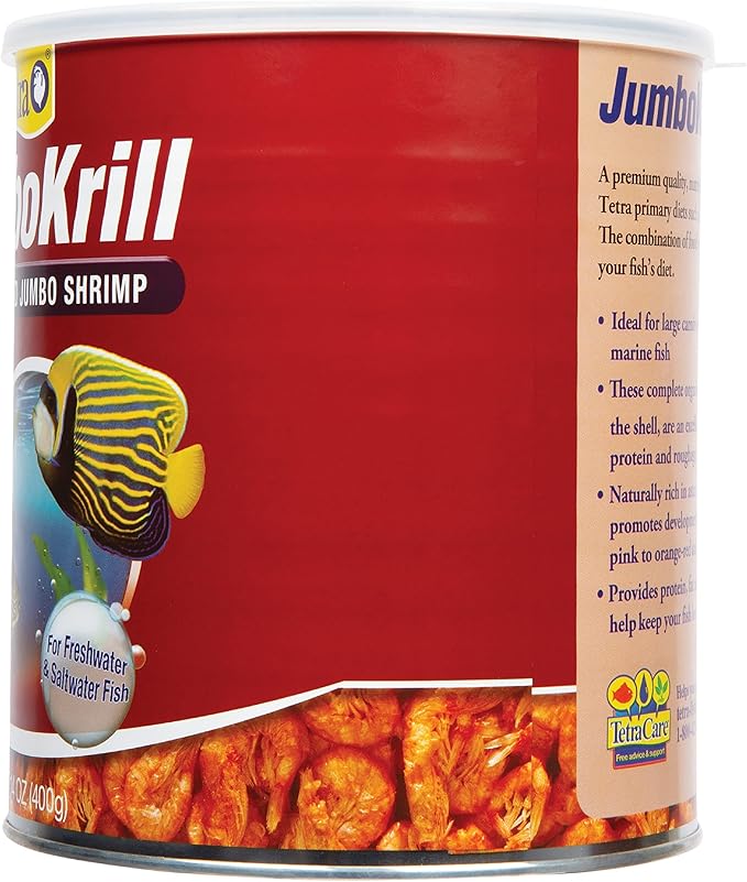 Tetra 16200 84 oz Jumbo Krill Aquatic Supplement, One Size