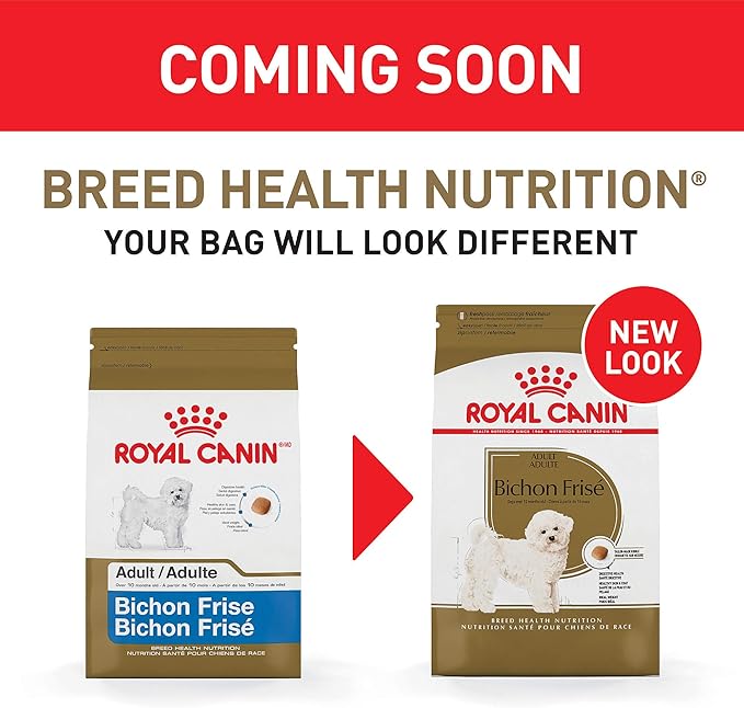 Royal Canin Bichon Frise Adult Dry Dog Food, 3 lb bag