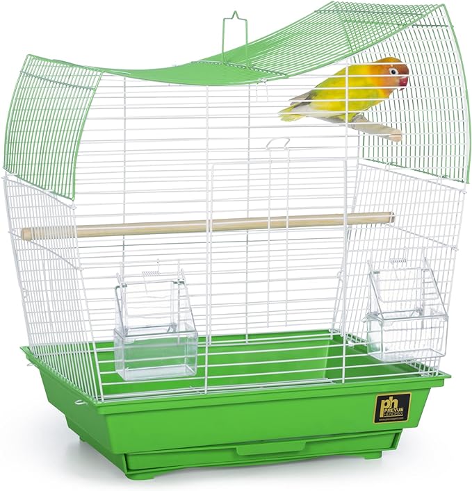 Prevue Pet Products South Beach Wave Top Bird Cage, Lime Green (SP50081)