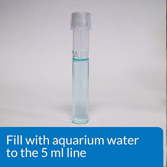 API REPLACEMENT TEST TUBES WITH CAPS For Any Aquarium Test Kit Including API Freshwater Master Test Kit 24-Count Box