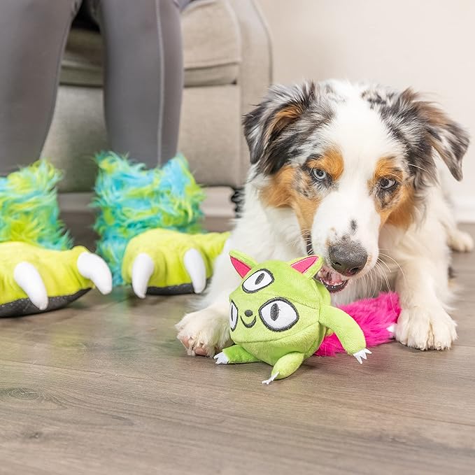 Hyper Pet Doggie Pal Monster Interactive Plush Dog Toys - Wiggles, Vibrates, and Barks, Durable Dog Toys for Boredom and Mental Stimulation for All Breed Sizes