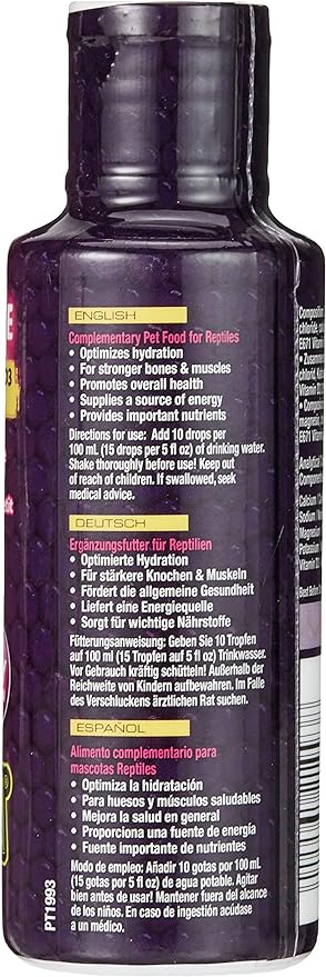 Exo Terra Exo Terra Electrolyte & Vitamin D3 Supplement, 120 ml