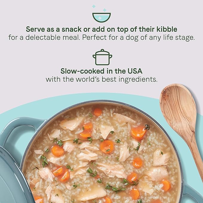 CANIDAE Sustain Bone Broth Toppers Premium Dog Topper with Wild-Caught Salmon, 5.5 oz. (Case of 1)