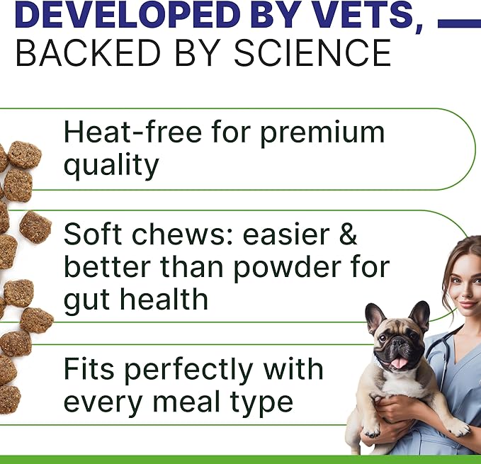 Allergy Relief Dog Chews - Itchy Skin Relief w/Probiotics + Omega 3 + Colostrum - Seasonal Allergies - Anti-Itch Treats - Skin&Coat + Immune Supplement - Made in USA - Chicken Flavor -180Ct