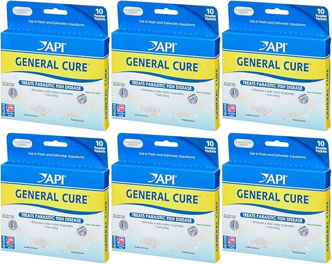 API General Cure Powder Packets, 10 Count, 6 Pack