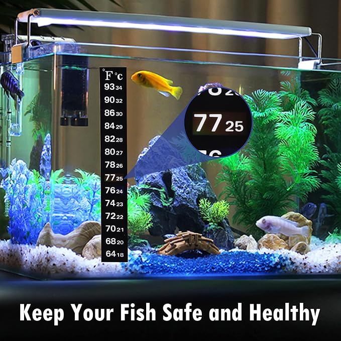 Aquarium Test Strips for Freshwater Fish: 7 in 1 Fish Tank Water Testing Kit for Aquarium Pond - Accurate Testing Nitrate Nitrite Hardness Free Chlorine pH Carbonate Total Alkalinity-150 Strips