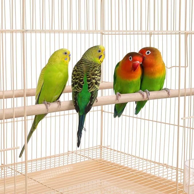 Yaheetech 30'' Length Flight Bird Cage Metal Extra Space Parrot Cage for Small Parrots Cockatiels Budgies Parakeets Conures