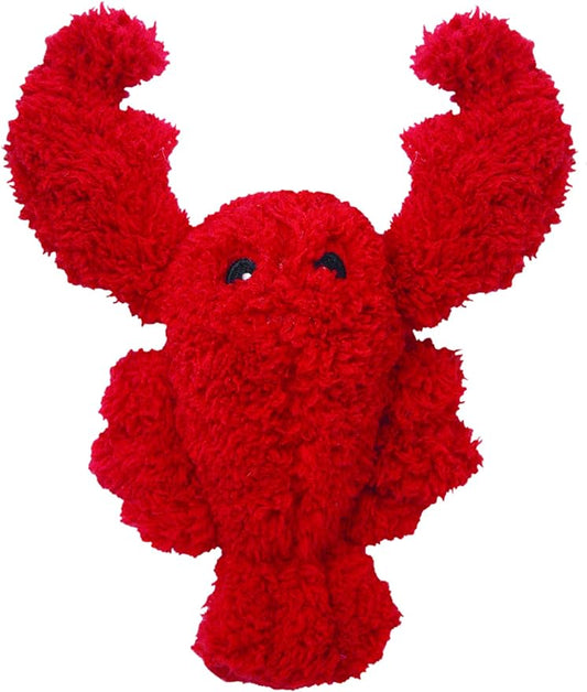 Multipet's Look Who's Talking Plush Lobster Dog Toy, 7.5-Inch for Small, Medium and Large Breeds