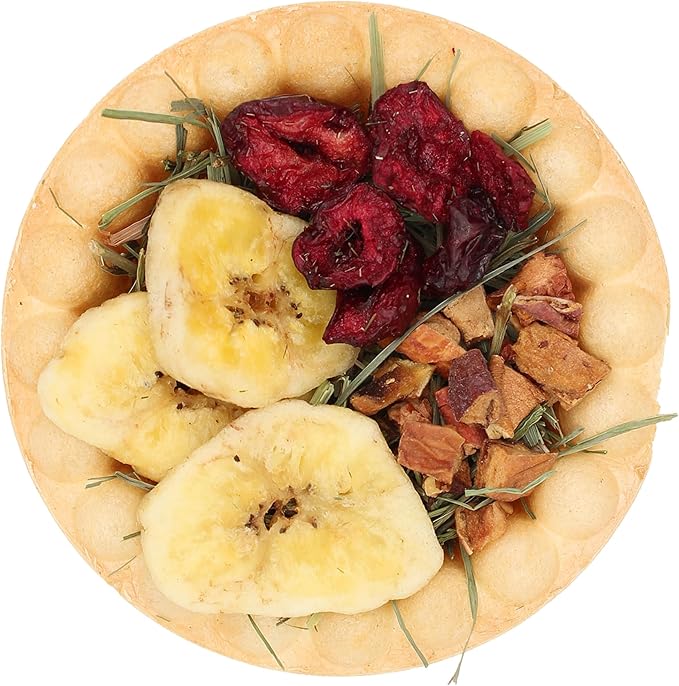 Vitakraft Fruity Pie Treat - 8 Pack for Rabbits, Guinea Pigs, and Hamsters