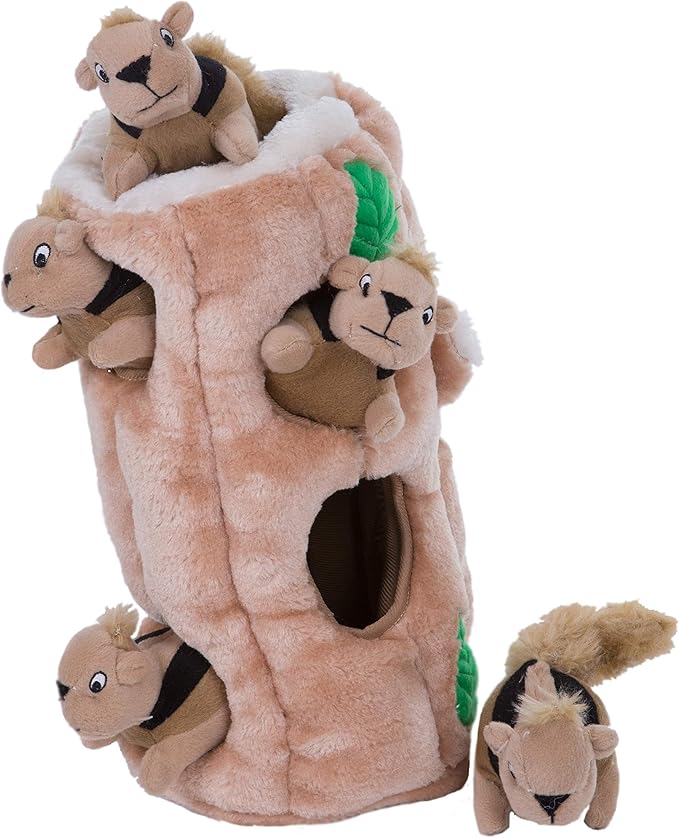 Outward Hound Hide A Squirrel Plush Dog Toy Puzzle, XL