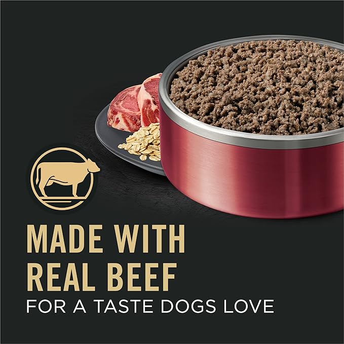 Purina Pro Plan Sensitive Skin and Stomach Wet Dog Food Pate Sensitive Skin and Stomach Beef and Oat Meal Entree - (Pack of 12) 13 oz. Cans