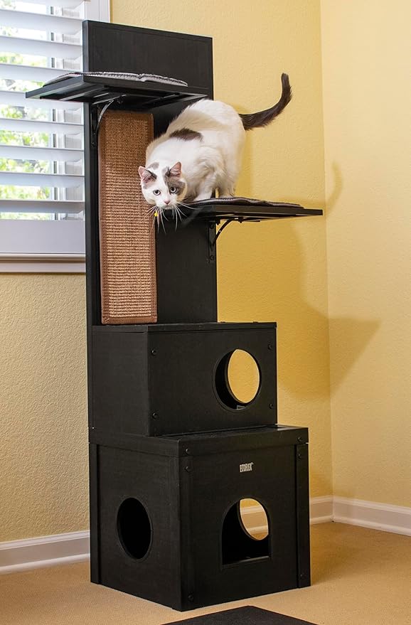 ecoFLEX Kitty Klimber - Cat Tree - Espresso