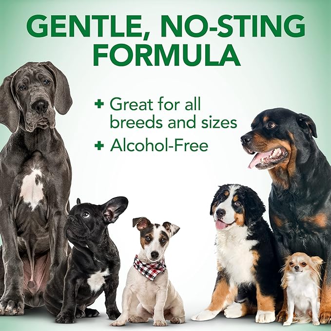 Vet's Best Ear Relief Wash Cleaner for Dogs, 16 oz Refill
