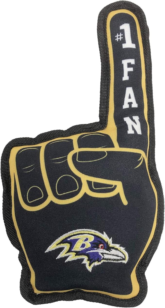 Pets First NFL Unisex NFL #1 Fan Dog Toy