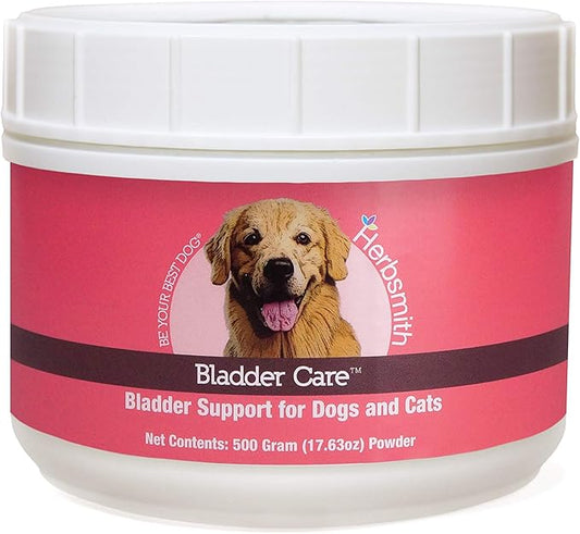 Herbsmith Bladder Care for Cats and Dogs – Maintains Urinary Health for Dogs and Cats – Dog and Cat Kidney Support – 500g Powder