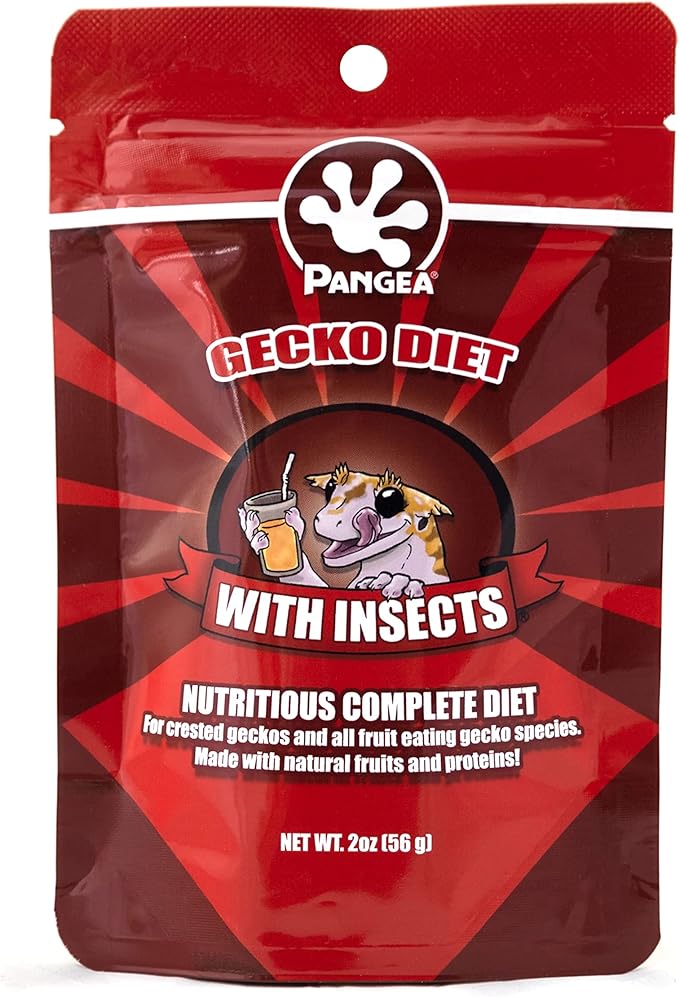 Pangea Fruit Mix with Insects Crested Gecko Complete Diet 2 oz