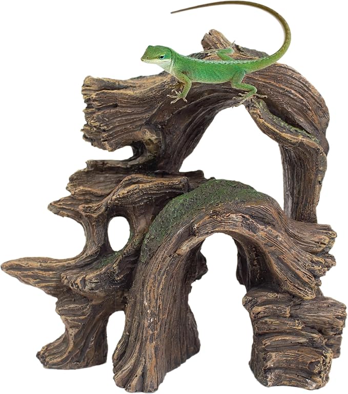Penn-Plax Reptology Basking Branch Arch – Decorative Branch Formation for Aquariums & Terrariums – Great for Reptiles, Amphibians, and Fish