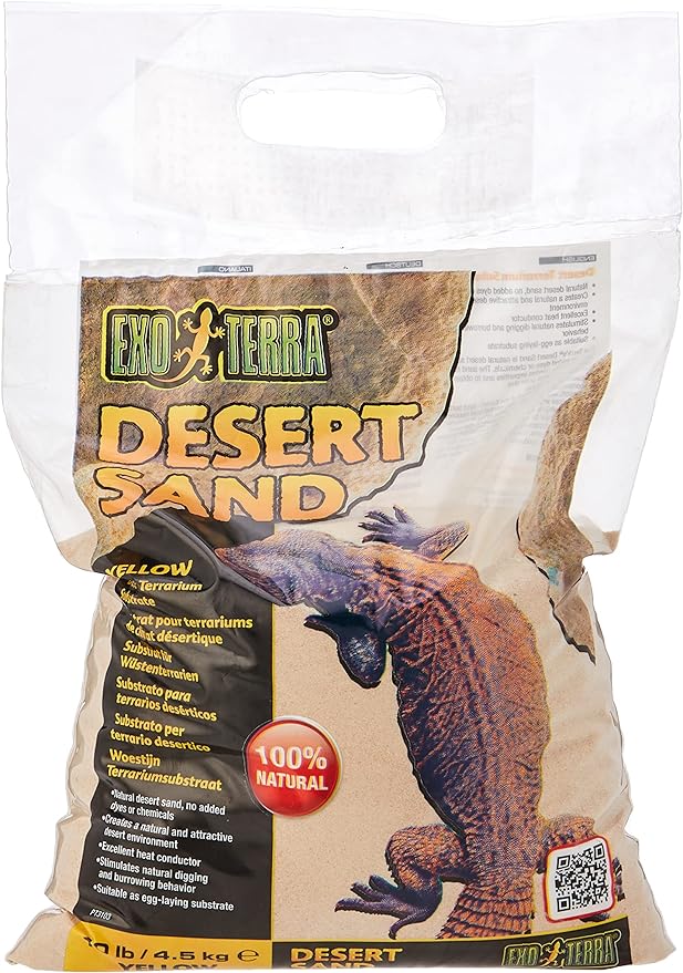 Exo Terra Desert Sand, 10-Pound, Yellow