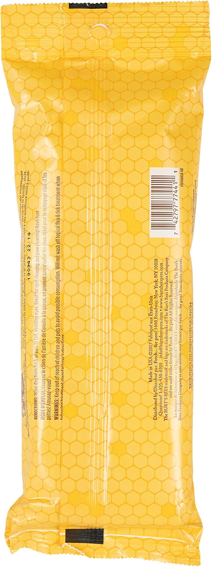 Burt's Bees for Pets Multipurpose Grooming Wipes - Puppy & Dog Wipes for All Purpose Cleaning & Grooming - Cruelty Free, Pet Wipes, Puppy Supplies, 50 Count - 3 Pack