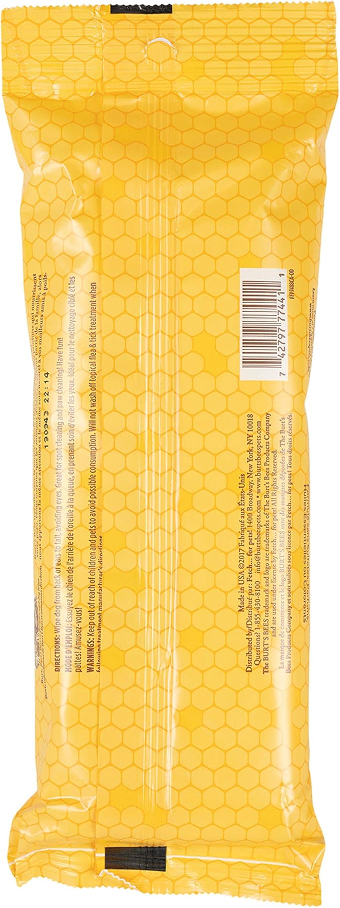 Burt's Bees for Pets Multipurpose Grooming Wipes - Puppy & Dog Wipes for All Purpose Cleaning & Grooming - Cruelty Free, Pet Wipes, Puppy Supplies, 50 Count - 2 Pack