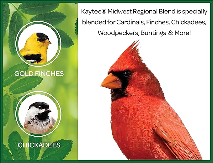 Kaytee Midwest Regional Wild Bird Food, 7 Pound