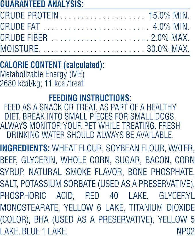 Canine Carry Outs Dog Treats, Bacon Flavor, 47 Ounce, Made with Real Bacon