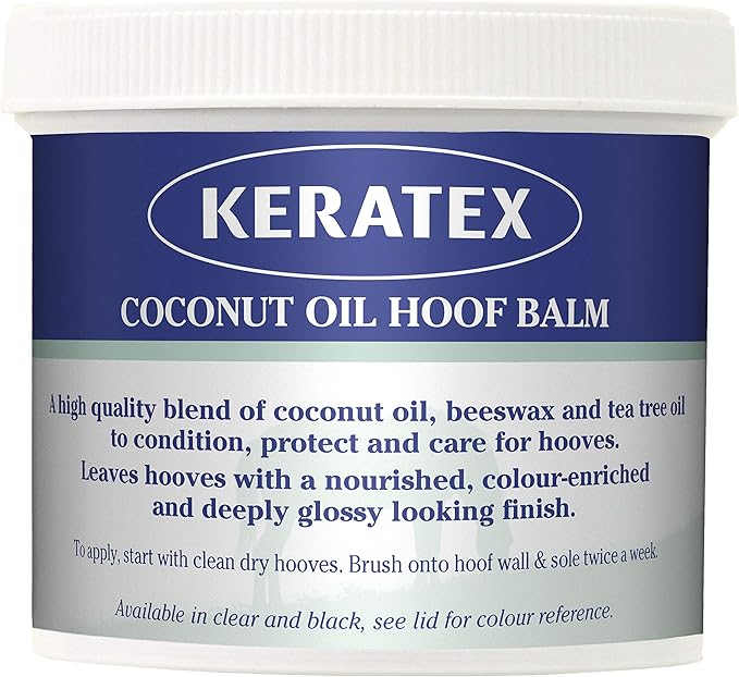 Keratex Coconut Oil Hoof Balm, 400g, Clear (Model: KCOHB CL)