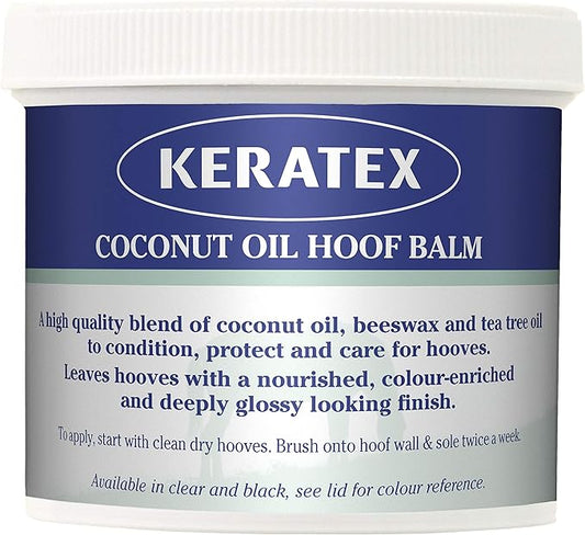 Keratex Coconut Oil Hoof Balm, 400g, Clear (Model: KCOHB CL)