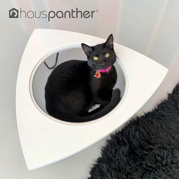 Hauspanther Tripod - Cat Lounge Pod, White
