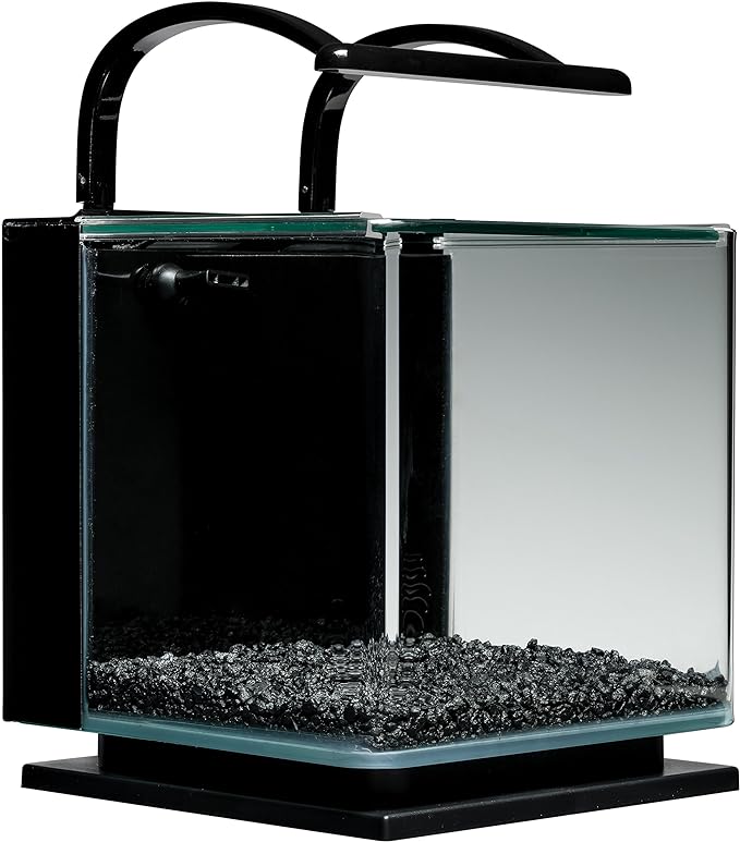 MarineLand Contour Glass Aquarium Kit with Rail Light