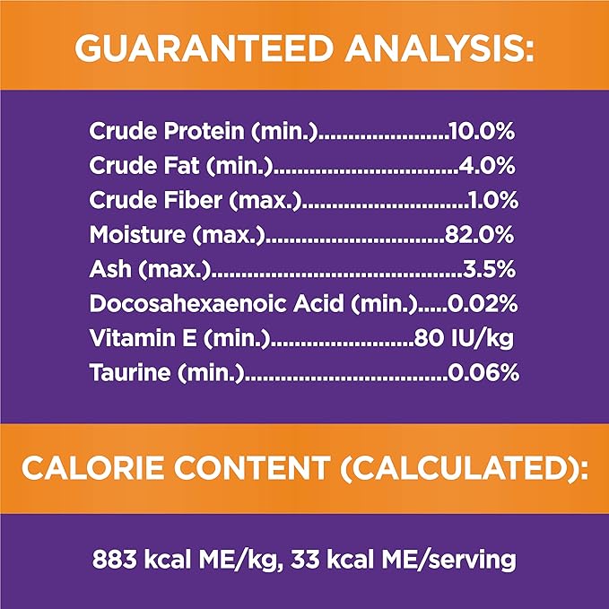 IAMS PERFECT PORTIONS Healthy Kitten Grain Free* Wet Cat Food Cuts in Gravy, Chicken Recipe, (24) 2.6 oz. Easy Peel Twin-Pack Trays