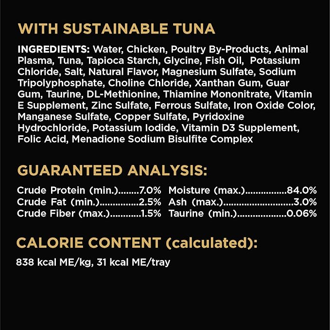 Sheba Perfect PORTIONS Cuts in Gravy Wet Cat Food Trays (36 Count, 72 Servings), Roasted Chicken, Signature Tuna and Tender Turkey Entrée, Easy Peel Twin-Pack Trays