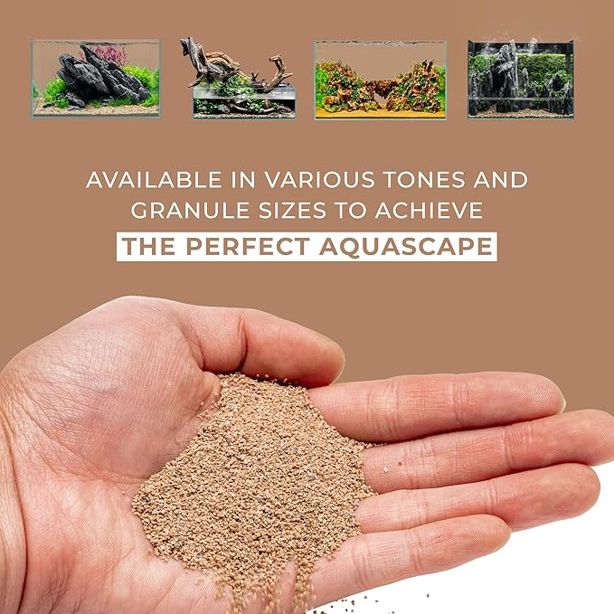 Ultum Nature Systems Controsand Mojave Aquarium Sand (3L) - Aquarium Sand for Freshwater Tank - Substrate for Live Freshwater Shrimp - Substrate for Planted Aquarium - Versatile Aquarium Substrate