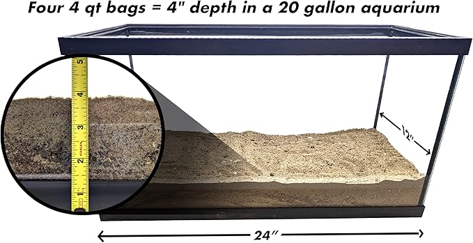 Josh's Frogs Hermit Crab BioBedding Bioactive Substrate (4 Quart (Sand Included))