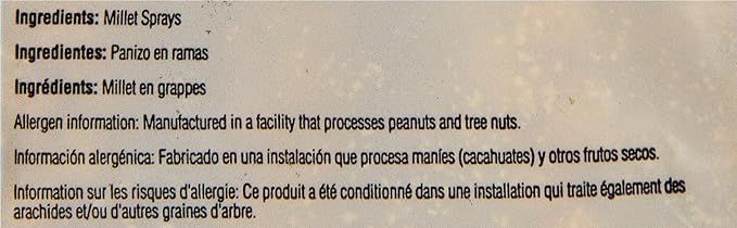 Kaytee Spray Millet Treat for Pet Birds, 7 Ounce (Pack of 2)