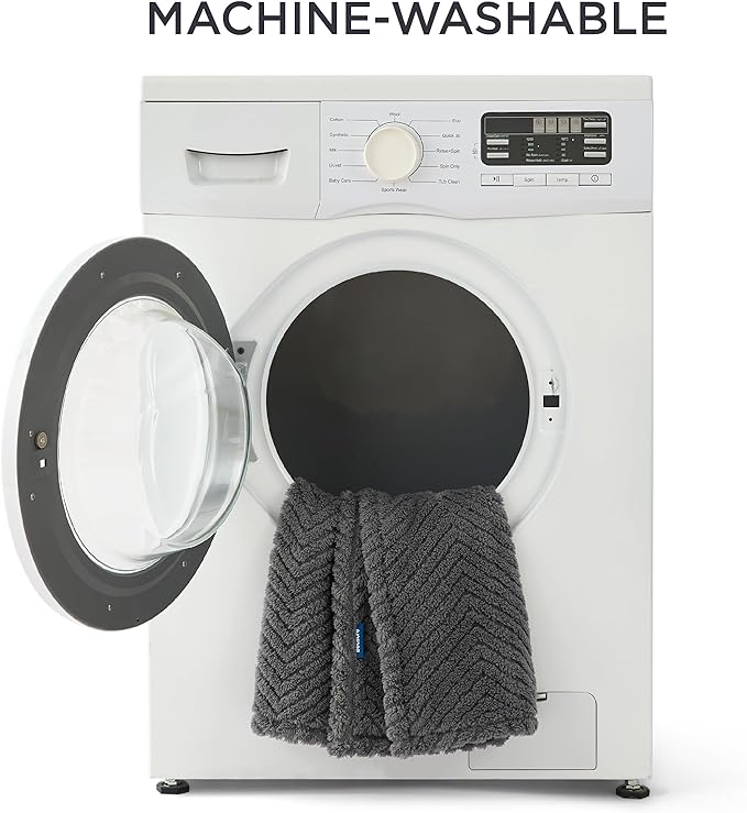 Bedsure Dog Blanket for Large Dogs Washable - Soft Fluffy Puppy Blanket with Premium 300GSM Coral Fleece, Cozy Calming Cat Blankets for Indoor Cats, Fuzzy Pet Blanket for Kitten Doggy, Grey, 40x50IN