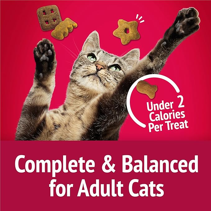 Purina Friskies Cat Treats, Party Mix Mixed Grill Crunch - (Pack of 6) 6 Oz. Pouches
