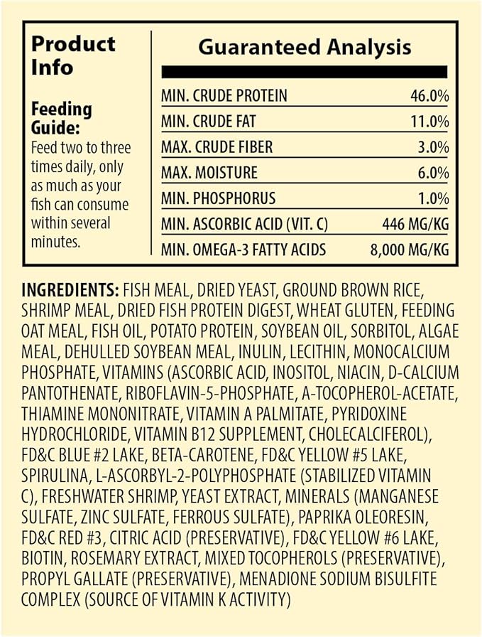 TetraMin Nutritionally Balanced Tropical Flake Food for Tropical Fish, 4.52 lbs