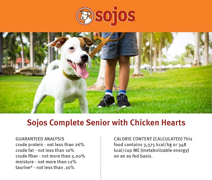 Sojos Complete Chicken Recipe Adult Freeze-Dried Grain-Free Raw Dog Food, 1.75 Pound Bag