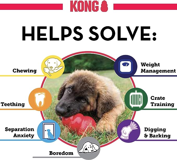 KONG Extreme Dog Toy - Fetch & Chew Toy - Treat-Filling Capabilities & Erratic Bounce for Extended Play Time Most Durable Natural Rubber Material - for Power Chewers - for X-Large Dogs