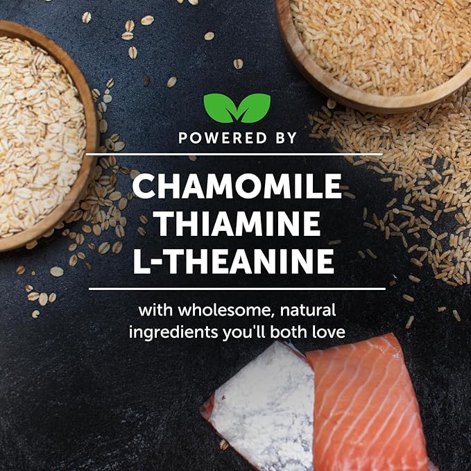 Pet Honesty Calming Chews for Cats - Cat Anxiety Relief + Helps Reduce Stress - Behavioral Support & Promotes Relaxation for Travel, Boarding, Vet Visits, Separation Anxiety - Chicken (2 Pack)