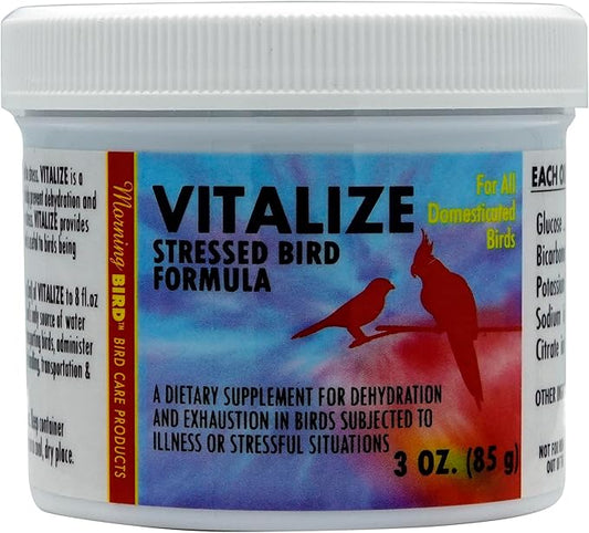 Morning Bird Vitalize, Stressed Bird Formula, 3 oz