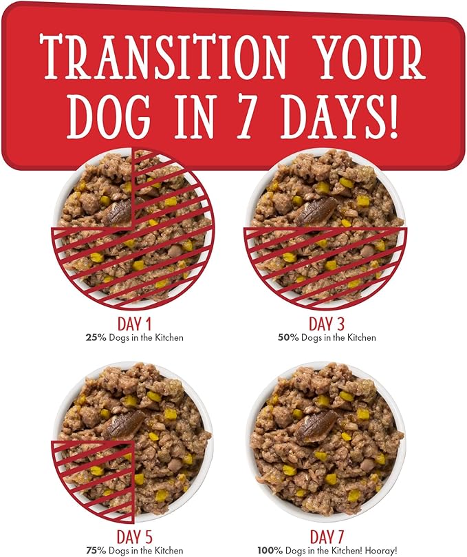 Weruva Dogs in The Kitchen, The Double Dip with Beef & Wild-Caught Salmon Au Jus Dog Food, 2.8oz Pouch (Pack of 12), Red