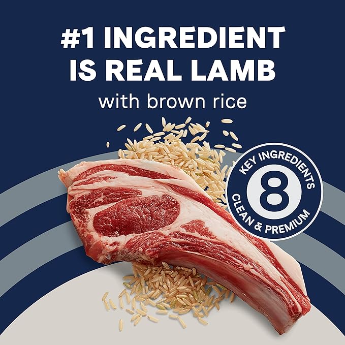 CANIDAE Pure Real Lamb & Brown Rice Recipe Dog Dry 22 lbs.