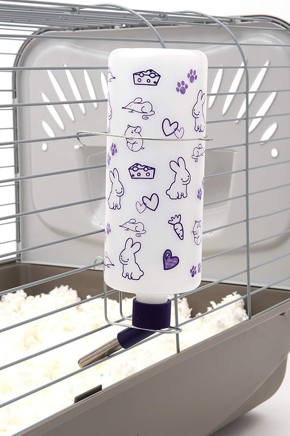 Lixit Weather Resistant Cage Water Bottles for Rabbits, Ferrets, Guinea Pigs Hamsters and Other Small Animals. (32-Ounce)