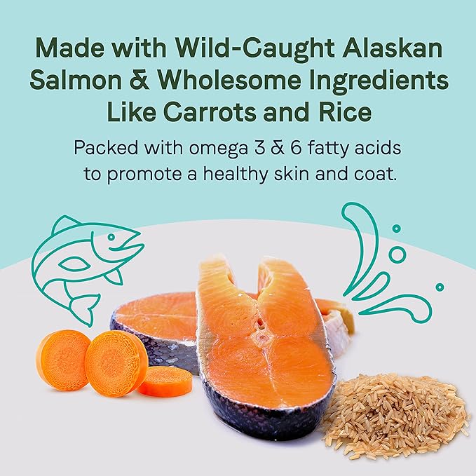 CANIDAE Sustain Bone Broth Toppers Premium Dog Topper with Wild-Caught Salmon, 5.5 oz. (Case of 1)