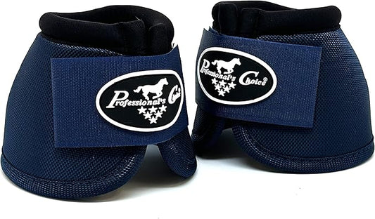 Professional's Choice Ballistic Overreach Bell Boots for Horses | Superb Protection, Durability & Comfort | Quick Wrap Hook & Loop