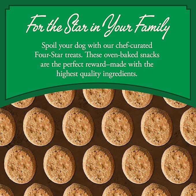 Fromm Four-Star Nutritionals Dog Treat Variety Pack - Premium Dog Snack Sample Pack (Chicken, Lamb, Parmesan, Salmon) - Pack of (4) 8 oz Bags